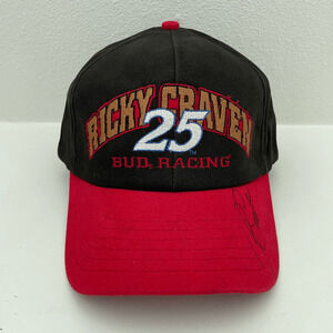 Ricky Craven Autographed Signed Bud Racing Snapback Hat